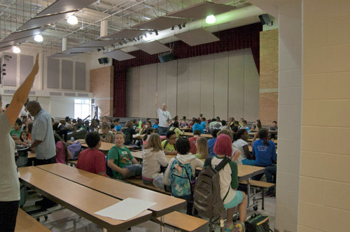 Photo of students in an afterschool program