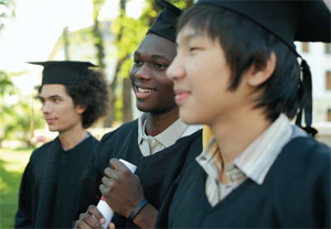 photo of graduating students